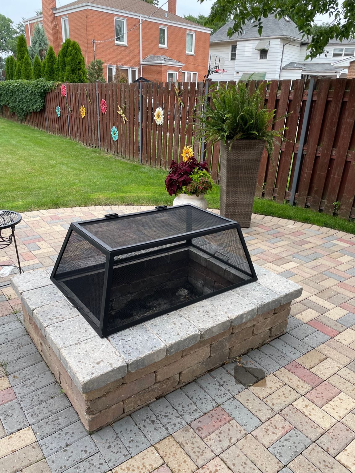 Fire Pit Screen Size Up To 30" Per Side