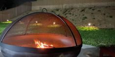 Round Fire Pit Screens