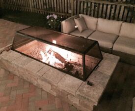 Custom Fire Pit Screen