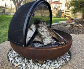 Fire Pit Screens | Custom Fire Pit Screens