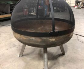 Round Fire Pit Screen