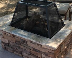 Custom Fire Pit Screen