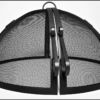 Hinged Double Door Model Fire Pit Screen 20" 29"