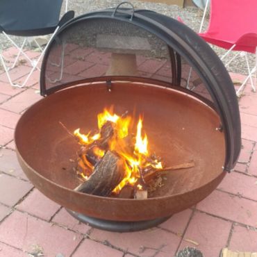 Bowl Fire Pit Screens | Firepitscreens.net