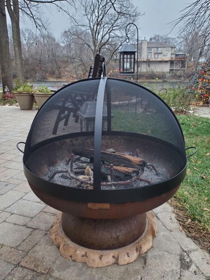 Lift Off Dome Screen for BOWL Fire Pits