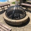 Hinged Double Door Model Screen 20"-29" | Hinged Double Door Fire Pit Screen