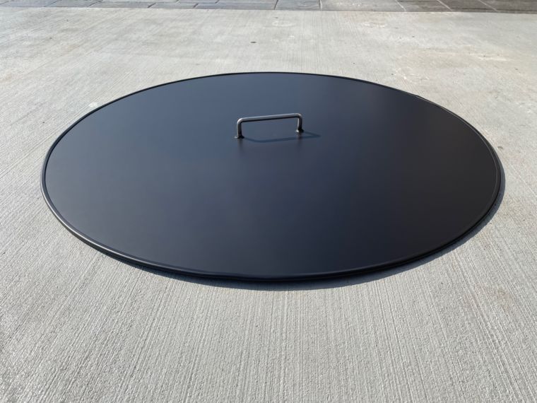 FIREPIT Snuffer Cover-304 Stainless Steel - FirePitScreens.net | Custom ...