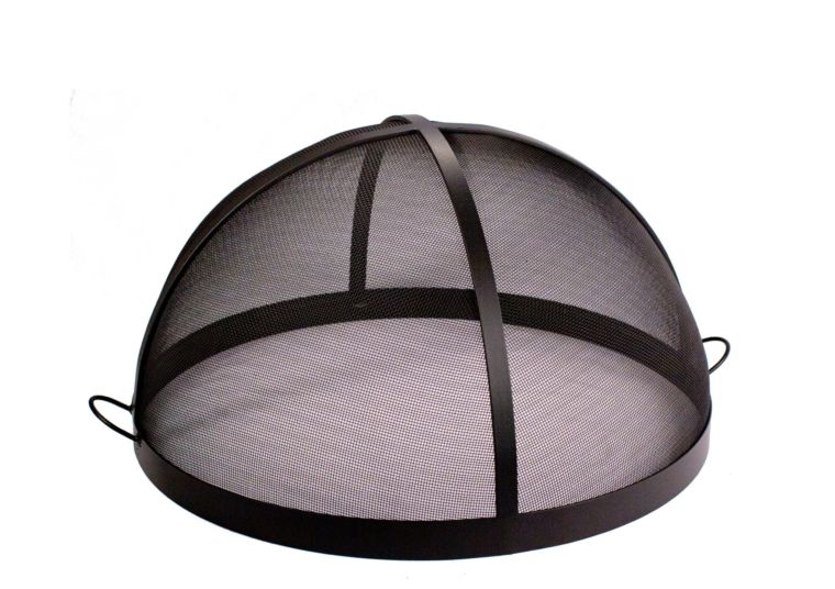 Lift Off Dome Screen for BOWL Fire Pits Custom Made Fire Pit Screens