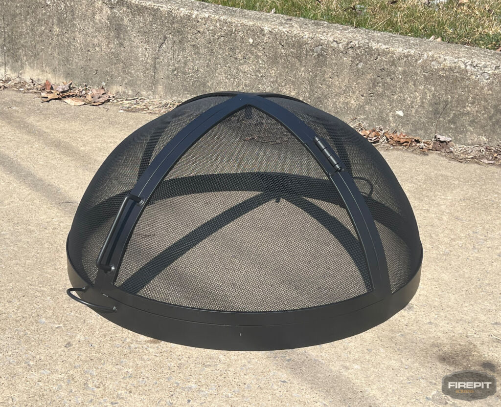 Hinged Single Door Screen for BOWL Style Fire Pits