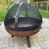 Hinged Single Door Screen for BOWL Style Fire Pits