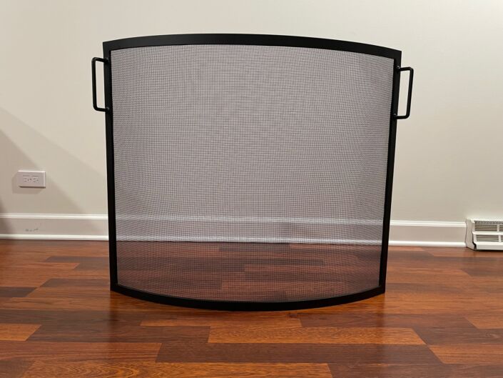 Fireplace Safety Screen - Bow/Curved Design