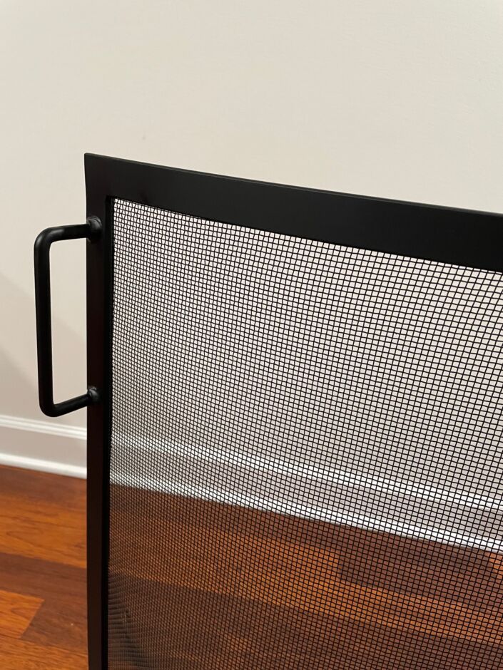 Fireplace Safety Screen - Bow/Curved Design