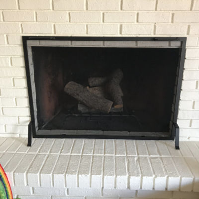 FIREPLACE SAFETY SCREEN