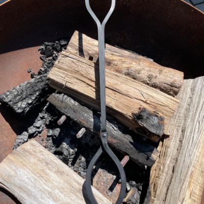 Tong Fire Pit Tool